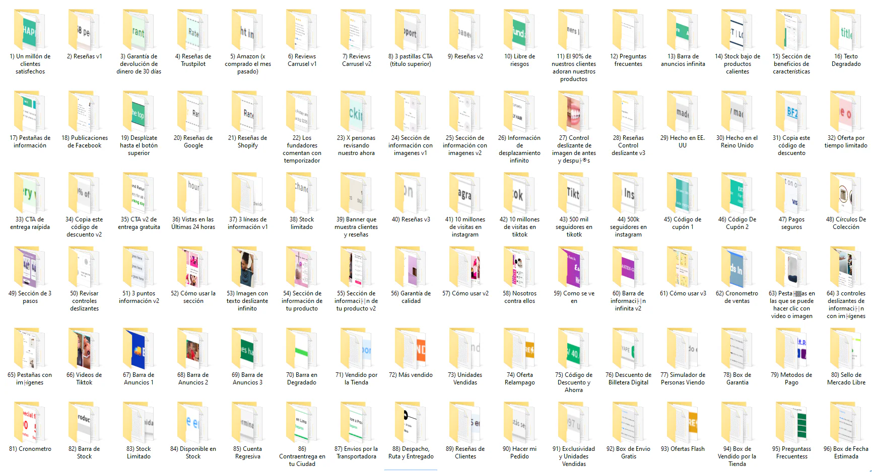 +100 Códigos Liquid para Shopify